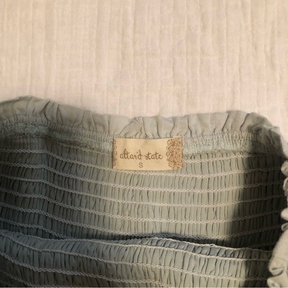 Blue Ruffle Skirt - Picture 5 of 6